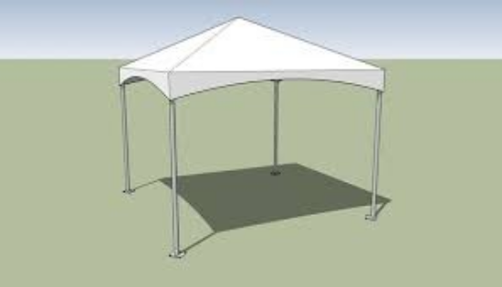 Picture of 10 x 10 White Tent-A