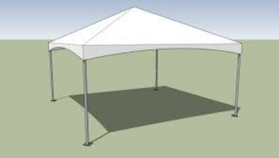 Picture of 15 x 15 White Tent-A