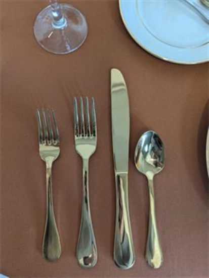 Picture of Vernon Mirror Gold Flatware Pkg